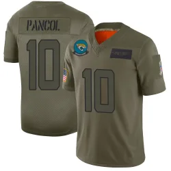 Men's Eli Pancol Jacksonville Jaguars No.10 Limited 2019 Salute to Service Jersey - Camo