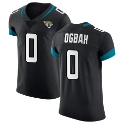 Men's Emmanuel Ogbah Jacksonville Jaguars No.0 Elite Vapor Untouchable Jersey - Black