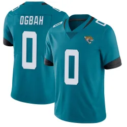 Men's Emmanuel Ogbah Jacksonville Jaguars No.0 Limited Vapor Untouchable Jersey - Teal
