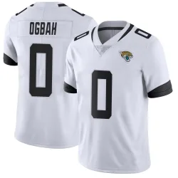 Men's Emmanuel Ogbah Jacksonville Jaguars No.0 Limited Vapor Untouchable Jersey - White