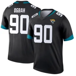 Men's Emmanuel Ogbah Jacksonville Jaguars No.90 Legend Jersey - Black