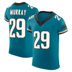 Men's Eric Murray Jacksonville Jaguars No.29 Elite Prowler Throwback Vapor F.U.S.E. Jersey - Teal