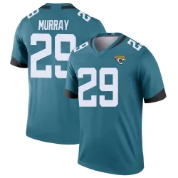 Men's Eric Murray Jacksonville Jaguars No.29 Legend Color Rush Jersey - Teal