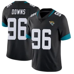 Men's Ethan Downs Jacksonville Jaguars No.96 Limited Vapor Untouchable Jersey - Black