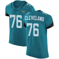 Men's Ezra Cleveland Jacksonville Jaguars No.76 Elite Vapor Untouchable Alternate Jersey - Teal