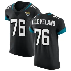 Men's Ezra Cleveland Jacksonville Jaguars No.76 Elite Vapor Untouchable Jersey - Black
