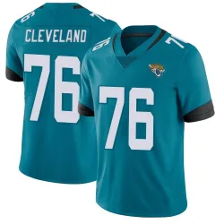 Men's Ezra Cleveland Jacksonville Jaguars No.76 Limited Vapor Untouchable Jersey - Teal
