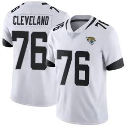 Men's Ezra Cleveland Jacksonville Jaguars No.76 Limited Vapor Untouchable Jersey - White