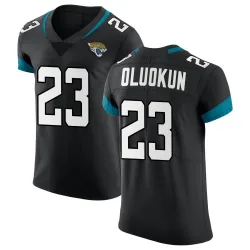 Men's Foyesade Oluokun Jacksonville Jaguars No.23 Elite Vapor Untouchable Jersey - Black