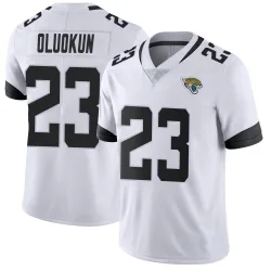 Men's Foyesade Oluokun Jacksonville Jaguars No.23 Limited Vapor Untouchable Jersey - White