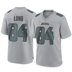 Men's Hunter Long Jacksonville Jaguars No.84 Game Atmosphere Fashion Jersey - Gray