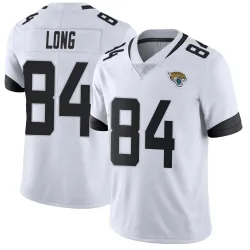 Men's Hunter Long Jacksonville Jaguars No.84 Limited Vapor Untouchable Jersey - White