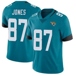 Men's J.J. Jones Jacksonville Jaguars No.87 Limited Vapor Untouchable Jersey - Teal