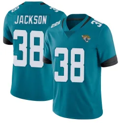 Men's Ja'Quinden Jackson Jacksonville Jaguars No.38 Limited Vapor Untouchable Jersey - Teal