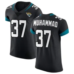 Men's Jabbar Muhammad Jacksonville Jaguars No.37 Elite Vapor Untouchable Jersey - Black