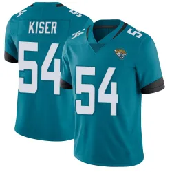 Men's Jack Kiser Jacksonville Jaguars No.54 Limited Vapor Untouchable Jersey - Teal