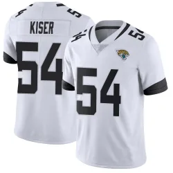 Men's Jack Kiser Jacksonville Jaguars No.54 Limited Vapor Untouchable Jersey - White