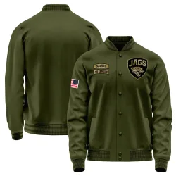 Men's Jacksonville Jaguars No. Salute to Service Sideline Performance Jacket - Olive