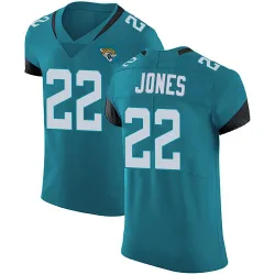Men's Jarrian Jones Jacksonville Jaguars No.22 Elite Vapor Untouchable Alternate Jersey - Teal
