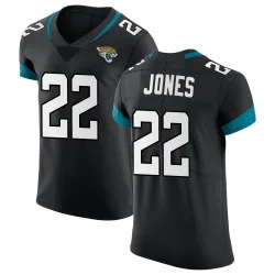 Men's Jarrian Jones Jacksonville Jaguars No.22 Elite Vapor Untouchable Jersey - Black