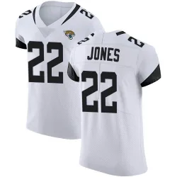 Men's Jarrian Jones Jacksonville Jaguars No.22 Elite Vapor Untouchable Road Jersey - White