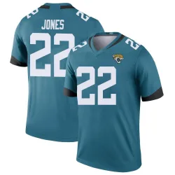 Men's Jarrian Jones Jacksonville Jaguars No.22 Legend Color Rush Jersey - Teal