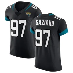 Men's Joe Gaziano Jacksonville Jaguars No.97 Elite Vapor Untouchable Jersey - Black