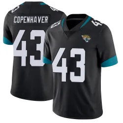 Men's John Copenhaver Jacksonville Jaguars No.43 Limited Vapor Untouchable Jersey - Black