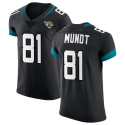 Men's Johnny Mundt Jacksonville Jaguars No.81 Elite Vapor Untouchable Jersey - Black