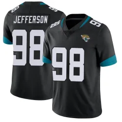 Men's Jordan Jefferson Jacksonville Jaguars No.98 Limited Vapor Untouchable Jersey - Black