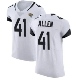 Men's Josh Hines-Allen Jacksonville Jaguars No.41 Elite Vapor Untouchable Road Jersey - White
