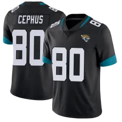Men's Joshua Cephus Jacksonville Jaguars No.80 Limited Vapor Untouchable Jersey - Black