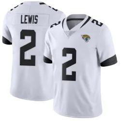Men's Jourdan Lewis Jacksonville Jaguars No.2 Limited Vapor Untouchable Jersey - White