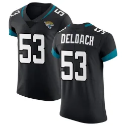 Men's Kalen DeLoach Jacksonville Jaguars No.53 Elite Vapor Untouchable Jersey - Black