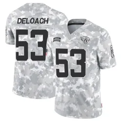 Men's Kalen DeLoach Jacksonville Jaguars No.53 Limited 2024 Salute to Service Jersey - Arctic Camo