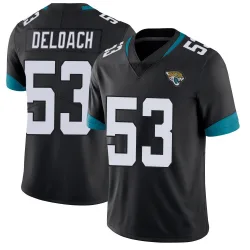 Men's Kalen DeLoach Jacksonville Jaguars No.53 Limited Vapor Untouchable Jersey - Black
