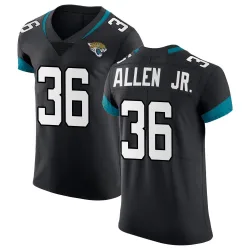 Men's LeQuint Allen Jacksonville Jaguars No.36 Elite Vapor Untouchable Jersey - Black