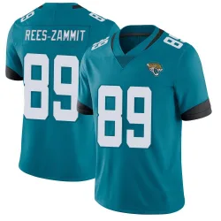 Men's Louis Rees-Zammit Jacksonville Jaguars No.89 Limited Vapor Untouchable Jersey - Teal