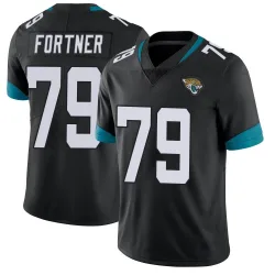 Men's Luke Fortner Jacksonville Jaguars No.79 Limited Vapor Untouchable Jersey - Black