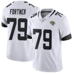 Men's Luke Fortner Jacksonville Jaguars No.79 Limited Vapor Untouchable Jersey - White