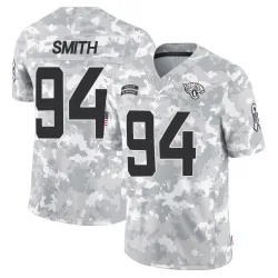 Men's Maason Smith Jacksonville Jaguars No.94 Limited 2024 Salute to Service Jersey - Arctic Camo