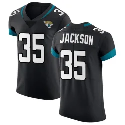 Men's Matthew Jackson Jacksonville Jaguars No.35 Elite Vapor Untouchable Jersey - Black