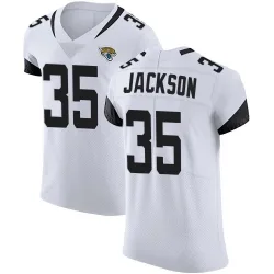 Men's Matthew Jackson Jacksonville Jaguars No.35 Elite Vapor Untouchable Road Jersey - White