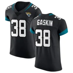 Men's Myles Gaskin Jacksonville Jaguars No.38 Elite Vapor Untouchable Jersey - Black