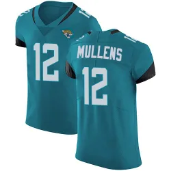 Men's Nick Mullens Jacksonville Jaguars No.12 Elite Vapor Untouchable Alternate Jersey - Teal