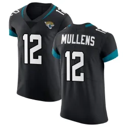 Men's Nick Mullens Jacksonville Jaguars No.12 Elite Vapor Untouchable Jersey - Black
