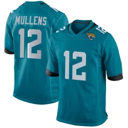 Men's Nick Mullens Jacksonville Jaguars No.12 Game Jersey - Teal