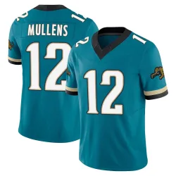 Men's Nick Mullens Jacksonville Jaguars No.12 Limited Prowler Throwback Vapor F.U.S.E. Jersey - Teal