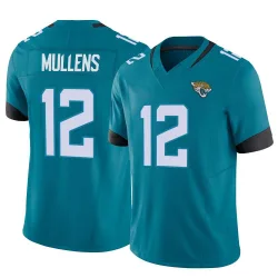 Men's Nick Mullens Jacksonville Jaguars No.12 Limited Vapor F.U.S.E. Jersey - Teal
