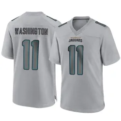 Men's Parker Washington Jacksonville Jaguars No.11 Game Atmosphere Fashion Jersey - Gray